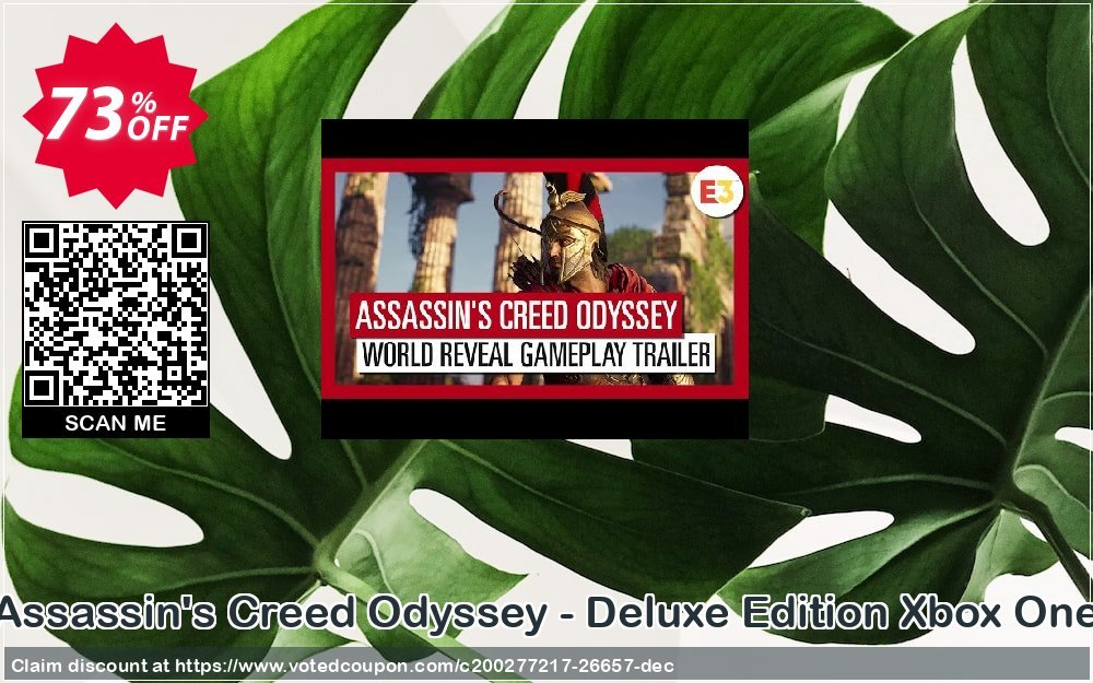 Assassin's Creed Odyssey - Deluxe Edition Xbox One Coupon Code Apr 2024, 73% OFF - VotedCoupon