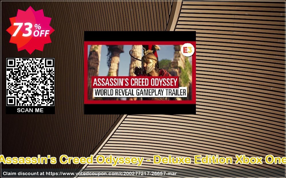 Assassin's Creed Odyssey - Deluxe Edition Xbox One Coupon Code Apr 2024, 73% OFF - VotedCoupon