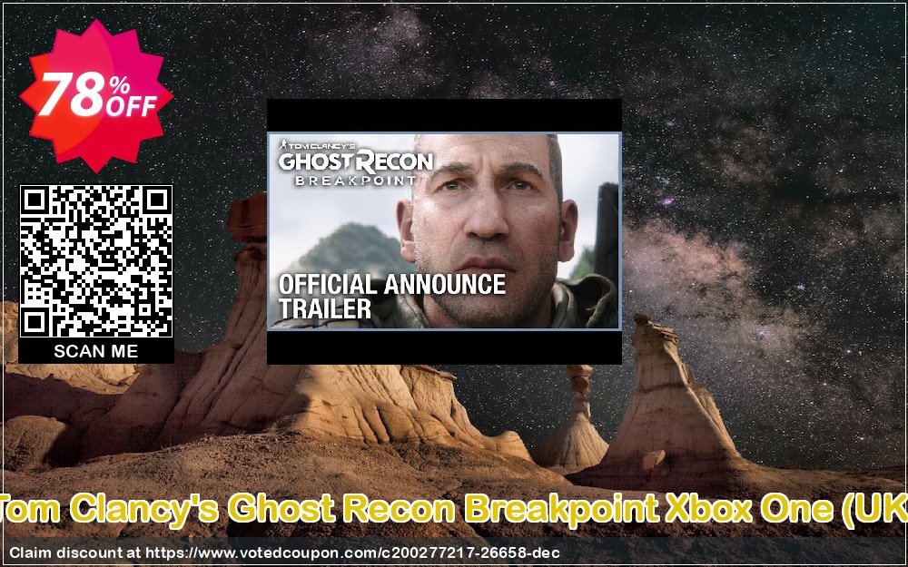 Tom Clancy's Ghost Recon Breakpoint Xbox One, UK  Coupon, discount Tom Clancy's Ghost Recon Breakpoint Xbox One (UK) Deal. Promotion: Tom Clancy's Ghost Recon Breakpoint Xbox One (UK) Exclusive Easter Sale offer 