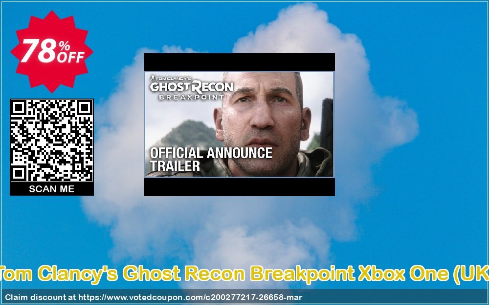 Tom Clancy's Ghost Recon Breakpoint Xbox One, UK  Coupon, discount Tom Clancy's Ghost Recon Breakpoint Xbox One (UK) Deal. Promotion: Tom Clancy's Ghost Recon Breakpoint Xbox One (UK) Exclusive Easter Sale offer 