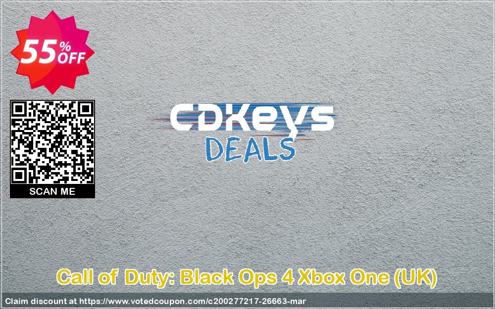 Call of Duty: Black Ops 4 Xbox One, UK  Coupon, discount Call of Duty: Black Ops 4 Xbox One (UK) Deal. Promotion: Call of Duty: Black Ops 4 Xbox One (UK) Exclusive Easter Sale offer 