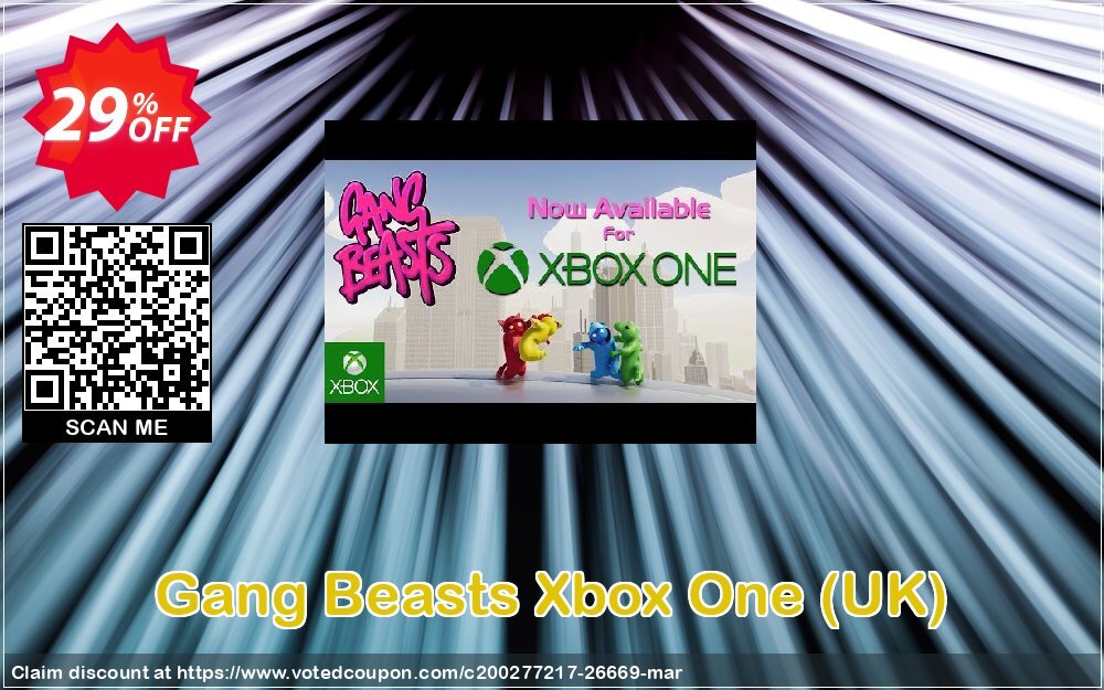 Gang Beasts Xbox One, UK  Coupon Code Apr 2024, 29% OFF - VotedCoupon