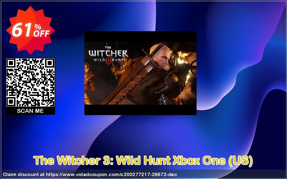 The Witcher 3: Wild Hunt Xbox One, US  Coupon, discount The Witcher 3: Wild Hunt Xbox One (US) Deal. Promotion: The Witcher 3: Wild Hunt Xbox One (US) Exclusive Easter Sale offer 