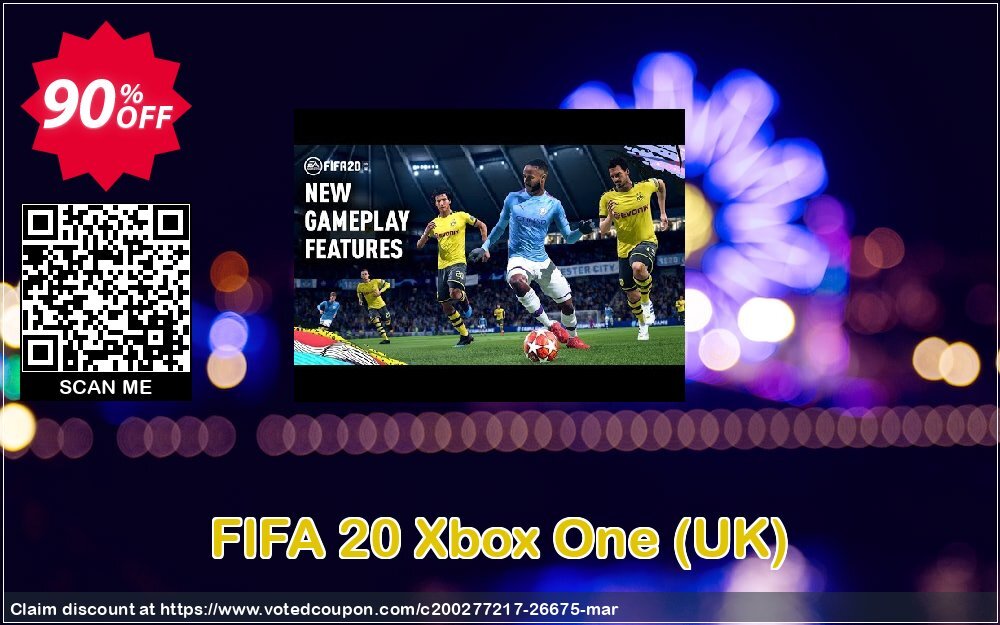 FIFA 20 Xbox One, UK  Coupon, discount FIFA 20 Xbox One (UK) Deal. Promotion: FIFA 20 Xbox One (UK) Exclusive Easter Sale offer 