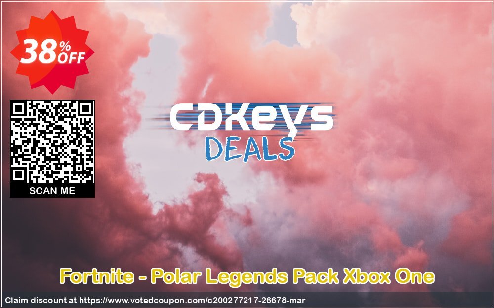 Fortnite - Polar Legends Pack Xbox One Coupon, discount Fortnite - Polar Legends Pack Xbox One Deal. Promotion: Fortnite - Polar Legends Pack Xbox One Exclusive Easter Sale offer 