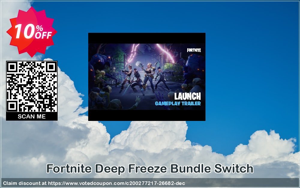 Fortnite Deep Freeze Bundle Switch Coupon, discount Fortnite Deep Freeze Bundle Switch Deal. Promotion: Fortnite Deep Freeze Bundle Switch Exclusive Easter Sale offer 