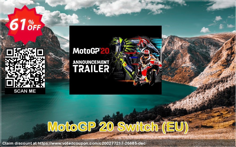 MotoGP 20 Switch, EU  Coupon, discount MotoGP 20 Switch (EU) Deal. Promotion: MotoGP 20 Switch (EU) Exclusive Easter Sale offer 