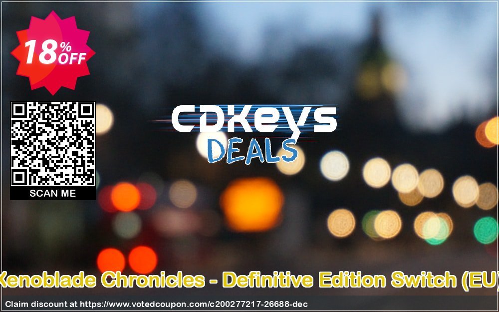 Xenoblade Chronicles - Definitive Edition Switch, EU  Coupon Code Apr 2024, 18% OFF - VotedCoupon
