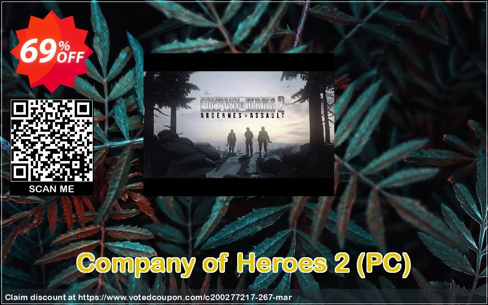 Company of Heroes 2, PC  Coupon, discount Company of Heroes 2 (PC) Deal. Promotion: Company of Heroes 2 (PC) Exclusive offer 