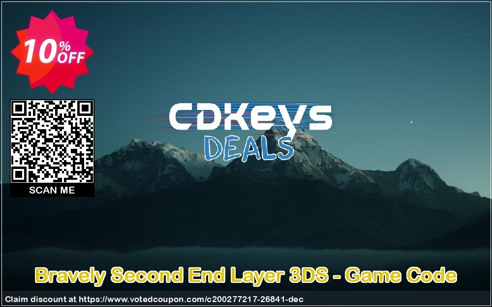 Bravely Second End Layer 3DS - Game Code Coupon, discount Bravely Second End Layer 3DS - Game Code Deal. Promotion: Bravely Second End Layer 3DS - Game Code Exclusive Easter Sale offer 