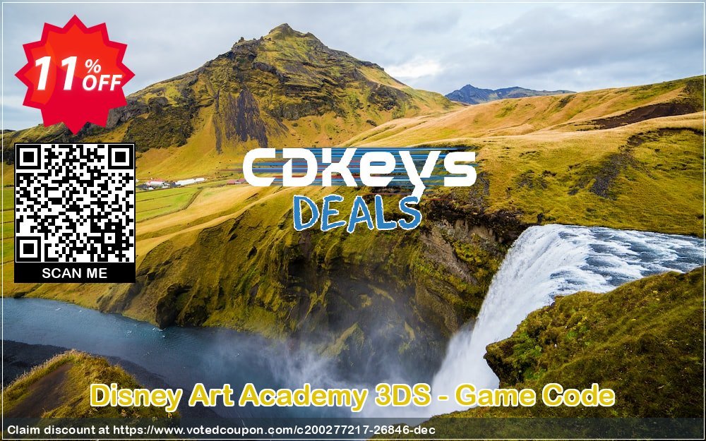 Disney Art Academy 3DS - Game Code Coupon Code Apr 2024, 11% OFF - VotedCoupon