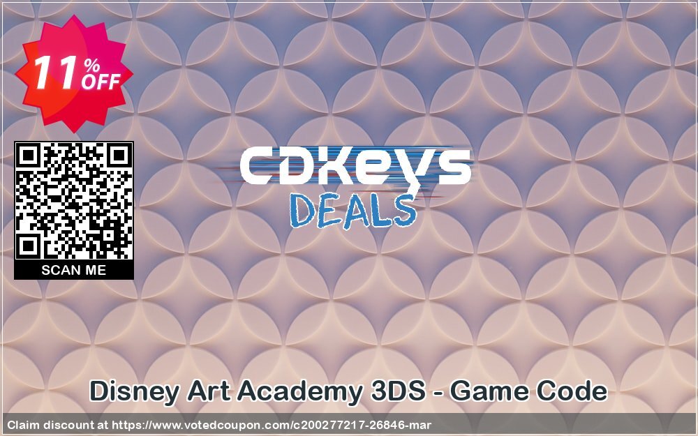 Disney Art Academy 3DS - Game Code Coupon Code Apr 2024, 11% OFF - VotedCoupon