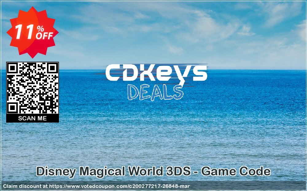 Disney Magical World 3DS - Game Code