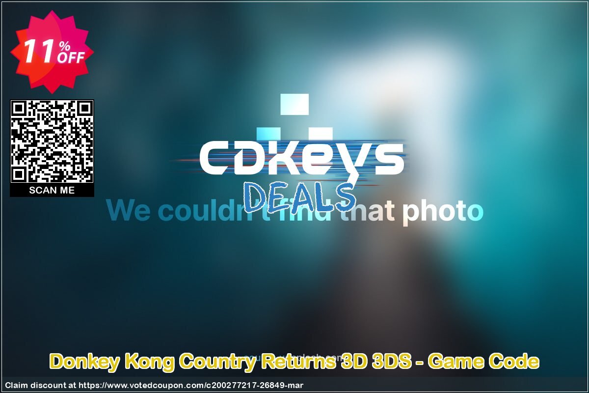 Donkey Kong Country Returns 3D 3DS - Game Code Coupon, discount Donkey Kong Country Returns 3D 3DS - Game Code Deal. Promotion: Donkey Kong Country Returns 3D 3DS - Game Code Exclusive Easter Sale offer 