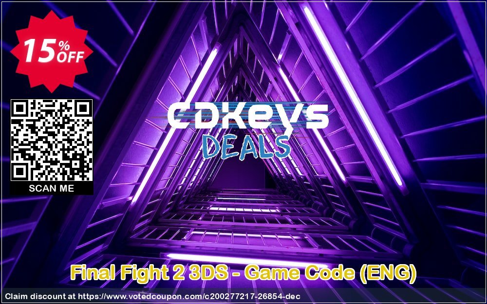 Final Fight 2 3DS - Game Code, ENG  Coupon, discount Final Fight 2 3DS - Game Code (ENG) Deal. Promotion: Final Fight 2 3DS - Game Code (ENG) Exclusive Easter Sale offer 
