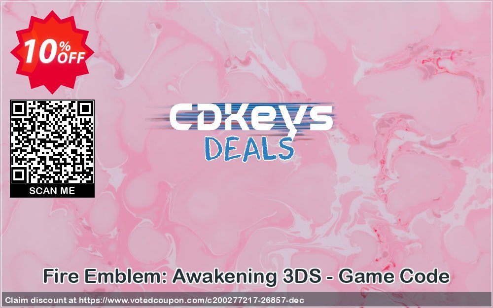 Fire Emblem: Awakening 3DS - Game Code Coupon Code Apr 2024, 10% OFF - VotedCoupon