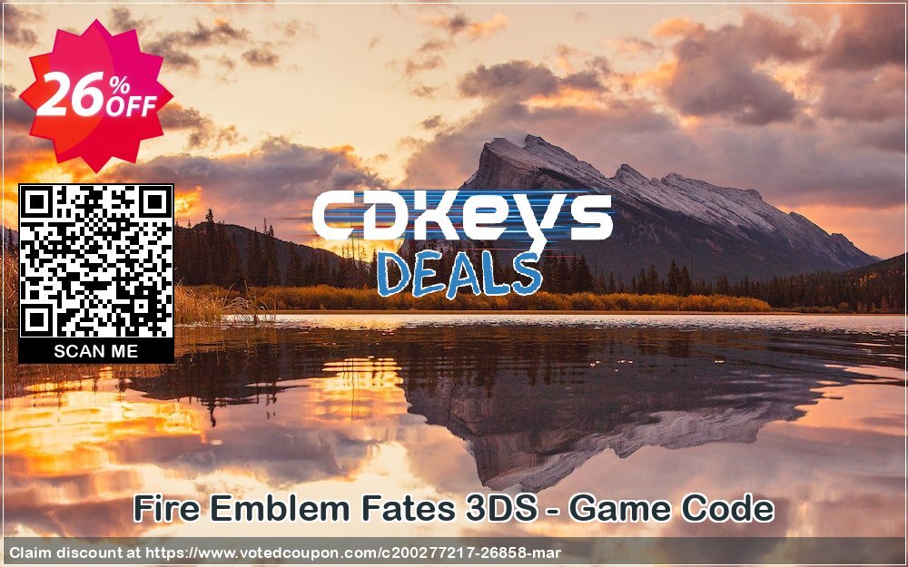 Fire Emblem Fates 3DS - Game Code Coupon Code Apr 2024, 26% OFF - VotedCoupon