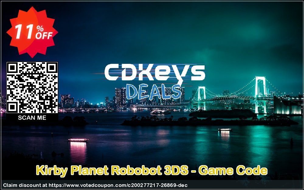 Kirby Planet Robobot 3DS - Game Code Coupon, discount Kirby Planet Robobot 3DS - Game Code Deal. Promotion: Kirby Planet Robobot 3DS - Game Code Exclusive Easter Sale offer 