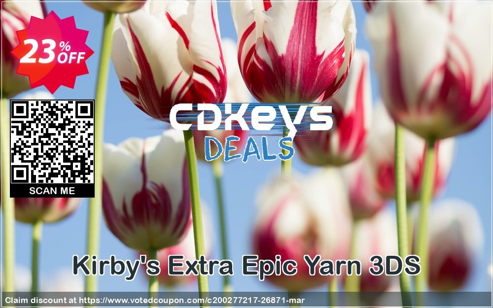 Kirby's Extra Epic Yarn 3DS Coupon Code Apr 2024, 23% OFF - VotedCoupon