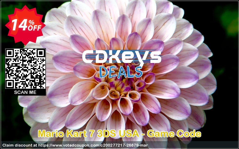 Mario Kart 7 3DS USA - Game Code Coupon, discount Mario Kart 7 3DS USA - Game Code Deal. Promotion: Mario Kart 7 3DS USA - Game Code Exclusive Easter Sale offer 