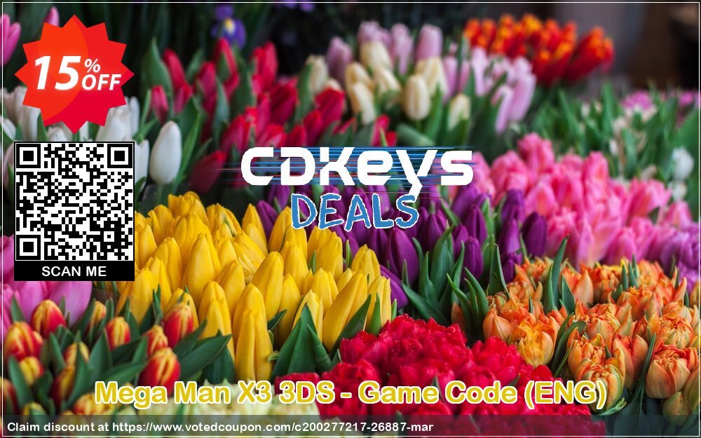 Mega Man X3 3DS - Game Code, ENG  Coupon Code Apr 2024, 15% OFF - VotedCoupon