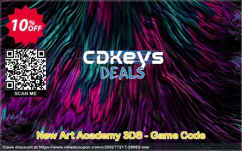 New Art Academy 3DS - Game Code