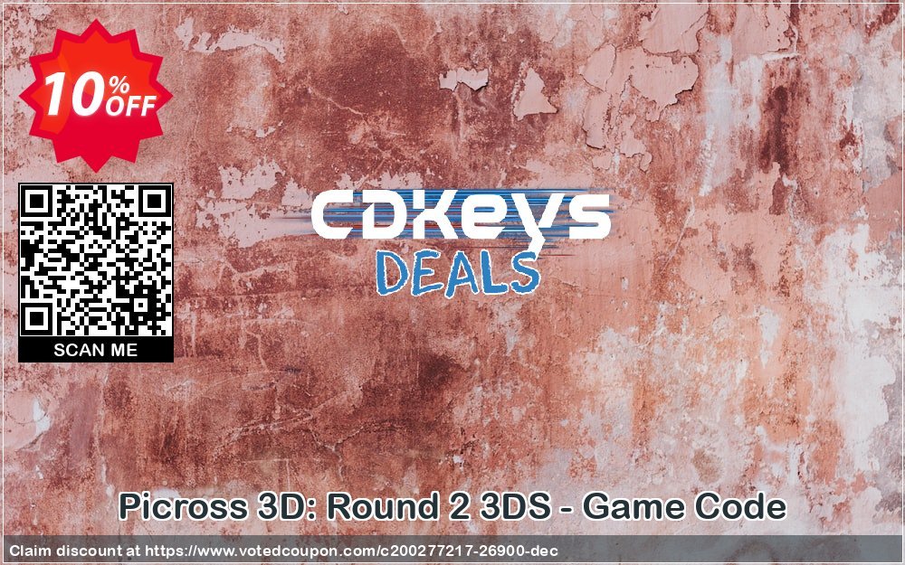 Picross 3D: Round 2 3DS - Game Code Coupon Code May 2024, 10% OFF - VotedCoupon