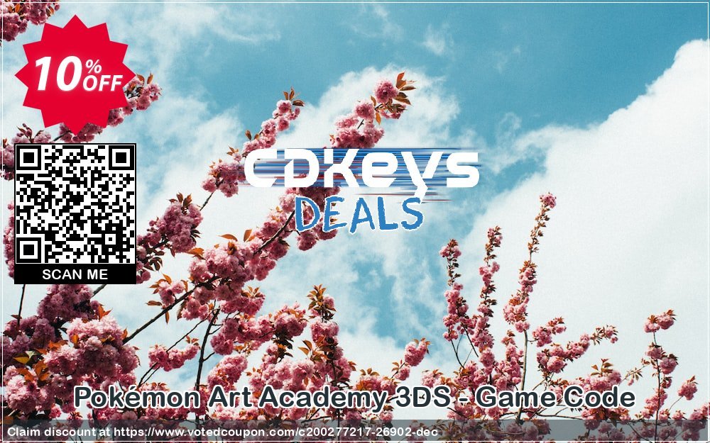 Pokémon Art Academy 3DS - Game Code Coupon, discount Pokémon Art Academy 3DS - Game Code Deal. Promotion: Pokémon Art Academy 3DS - Game Code Exclusive Easter Sale offer 