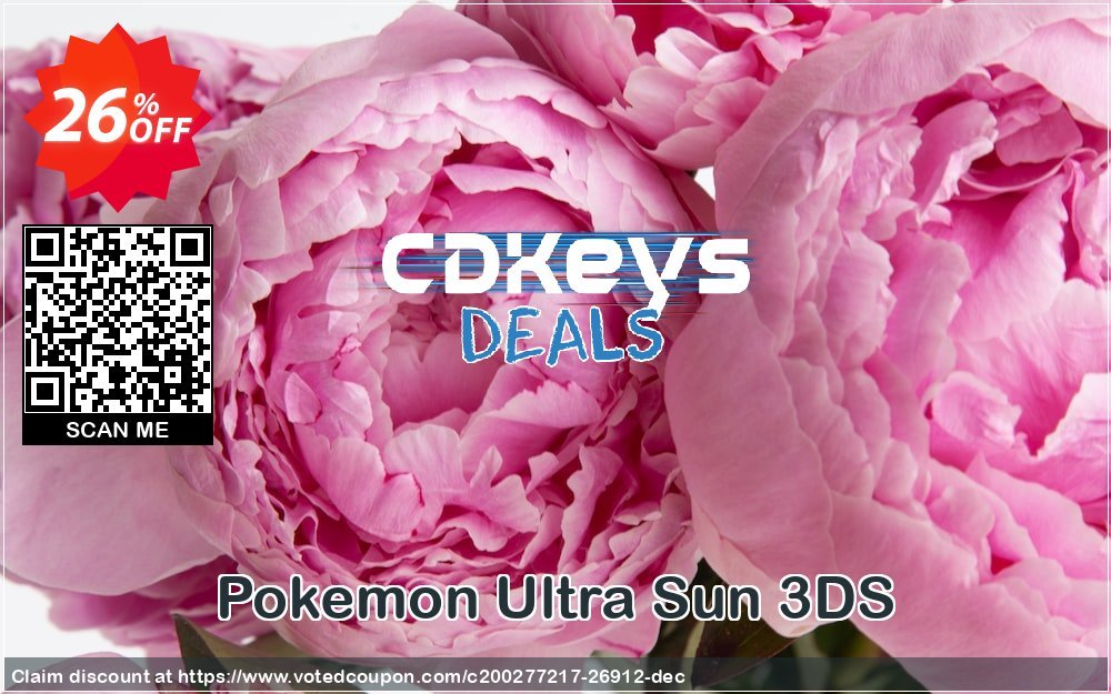 Pokemon Ultra Sun 3DS Coupon, discount Pokemon Ultra Sun 3DS Deal. Promotion: Pokemon Ultra Sun 3DS Exclusive Easter Sale offer 