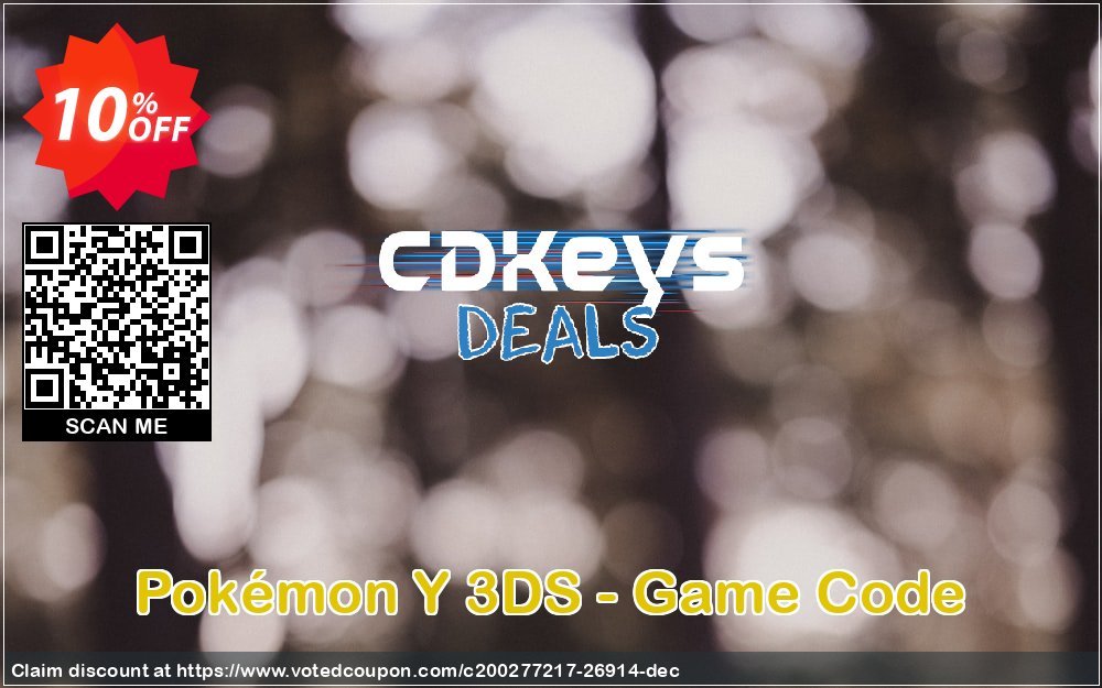 Pokémon Y 3DS - Game Code Coupon Code Apr 2024, 10% OFF - VotedCoupon