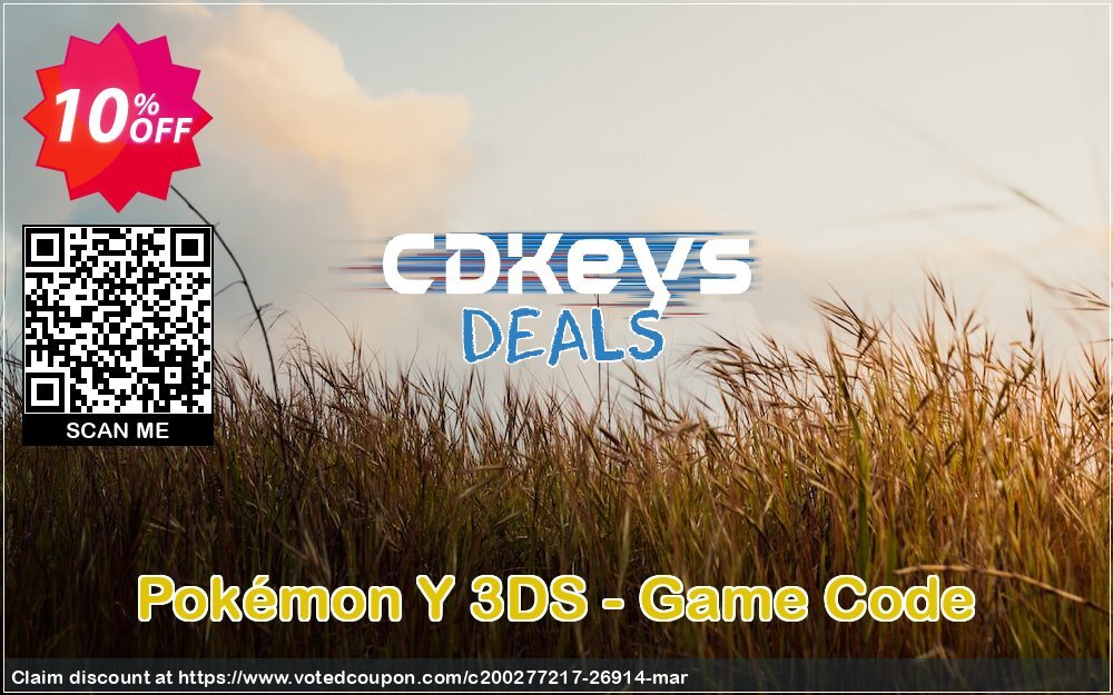 Pokémon Y 3DS - Game Code Coupon Code Apr 2024, 10% OFF - VotedCoupon