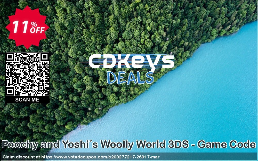 Poochy and Yoshi´s Woolly World 3DS - Game Code Coupon Code May 2024, 11% OFF - VotedCoupon