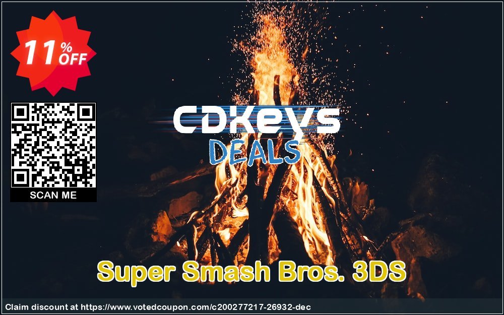 Super Smash Bros. 3DS Coupon, discount Super Smash Bros. 3DS Deal. Promotion: Super Smash Bros. 3DS Exclusive Easter Sale offer 