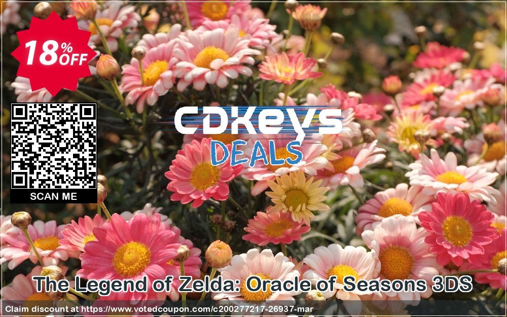 The Legend of Zelda: Oracle of Seasons 3DS Coupon Code Apr 2024, 18% OFF - VotedCoupon