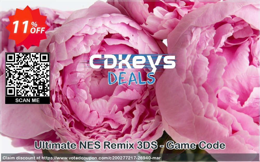 Ultimate NES Remix 3DS - Game Code Coupon Code Apr 2024, 11% OFF - VotedCoupon