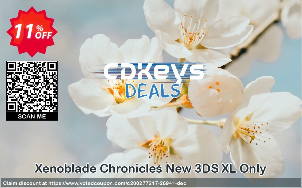 Xenoblade Chronicles New 3DS XL Only Coupon Code Apr 2024, 11% OFF - VotedCoupon