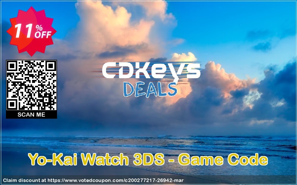 Yo-Kai Watch 3DS - Game Code