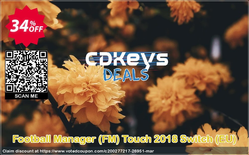 Football Manager, FM Touch 2018 Switch, EU  Coupon, discount Football Manager (FM) Touch 2018 Switch (EU) Deal. Promotion: Football Manager (FM) Touch 2018 Switch (EU) Exclusive Easter Sale offer 