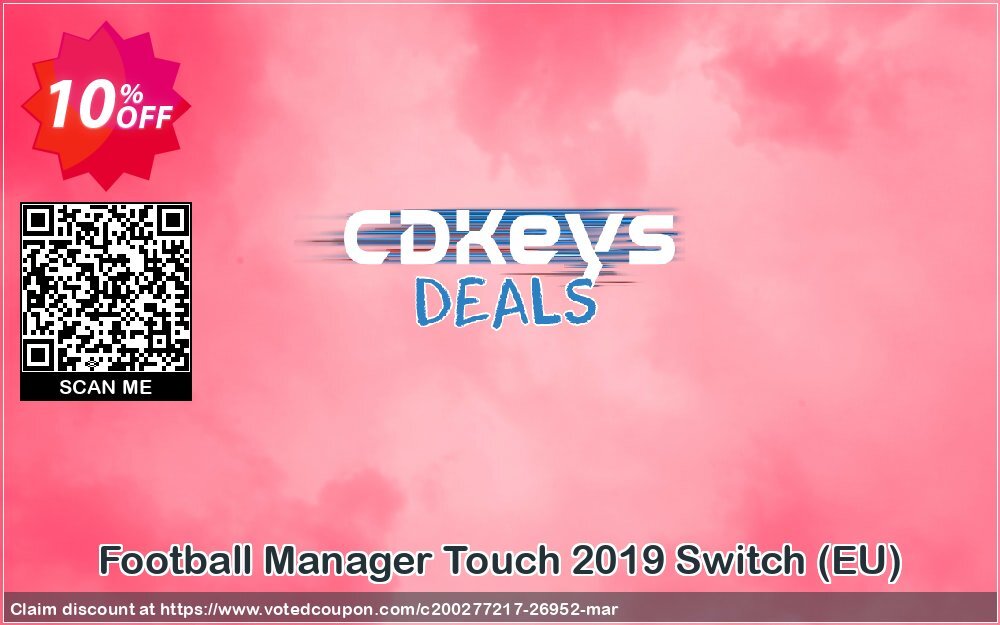 Football Manager Touch 2019 Switch, EU 