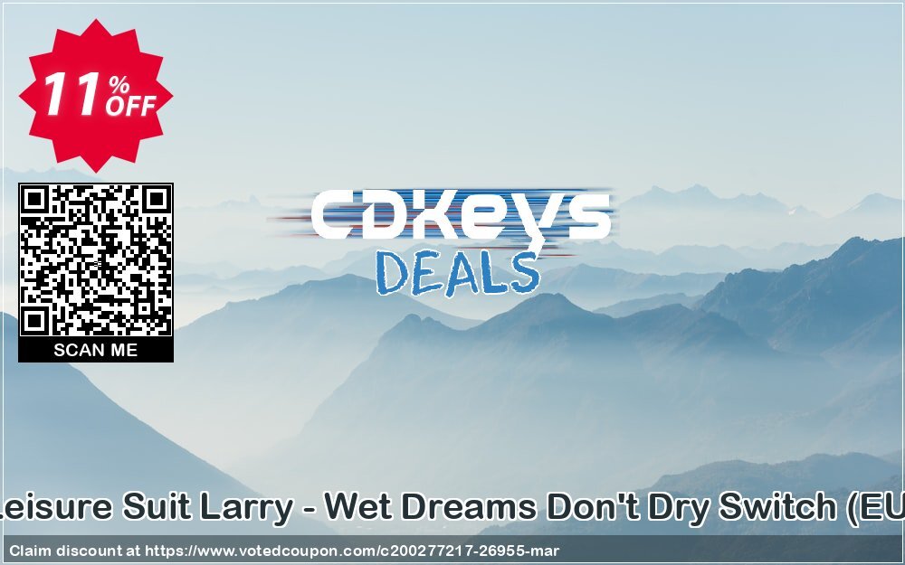 Leisure Suit Larry - Wet Dreams Don't Dry Switch, EU 