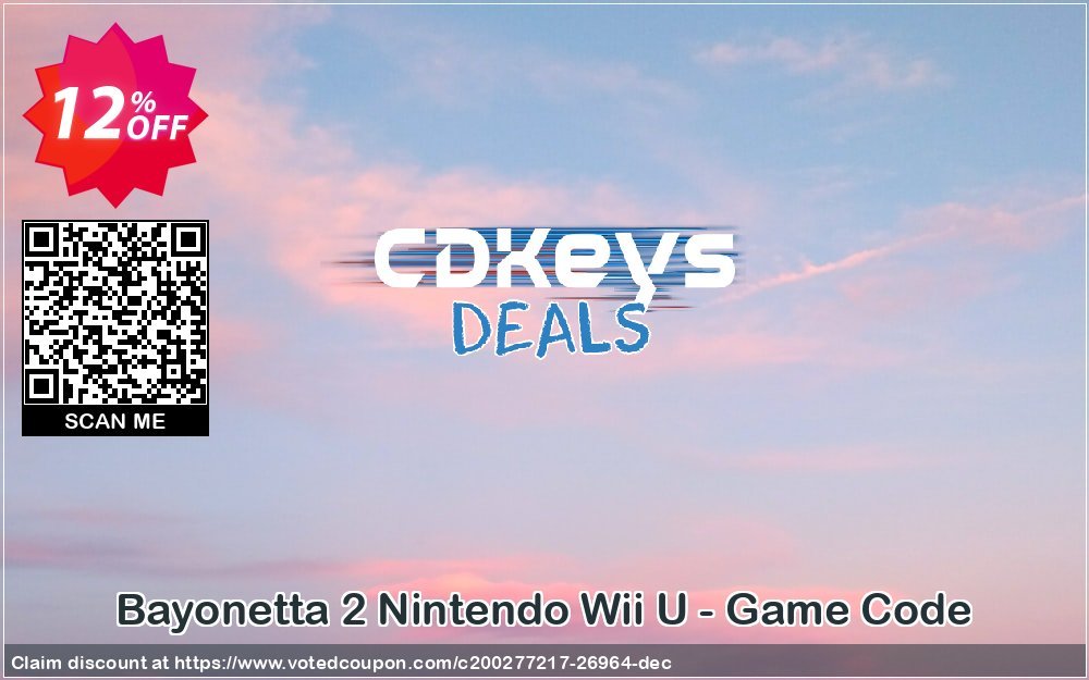 Bayonetta 2 Nintendo Wii U - Game Code Coupon Code Apr 2024, 12% OFF - VotedCoupon