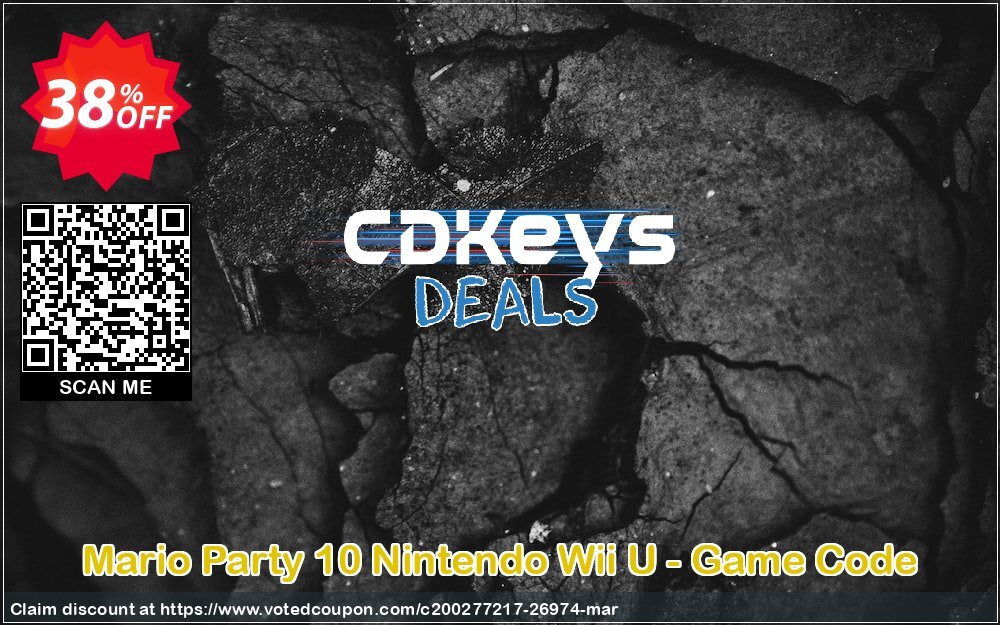 Mario Party 10 Nintendo Wii U - Game Code Coupon Code May 2024, 38% OFF - VotedCoupon