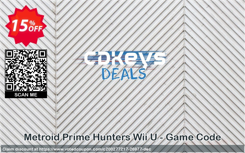 Metroid Prime Hunters Wii U - Game Code Coupon, discount Metroid Prime Hunters Wii U - Game Code Deal. Promotion: Metroid Prime Hunters Wii U - Game Code Exclusive Easter Sale offer 