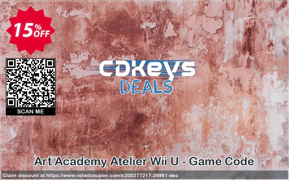 Art Academy Atelier Wii U - Game Code Coupon Code Apr 2024, 15% OFF - VotedCoupon