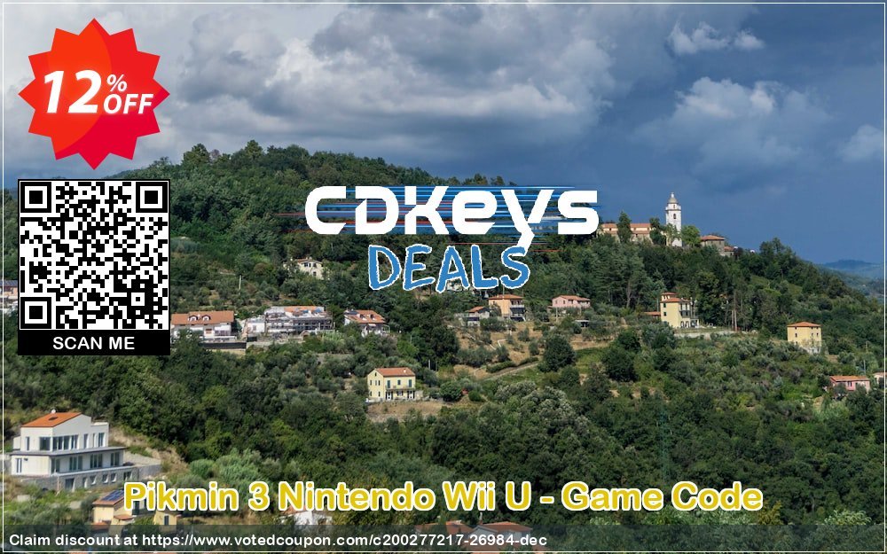 Pikmin 3 Nintendo Wii U - Game Code Coupon Code May 2024, 12% OFF - VotedCoupon