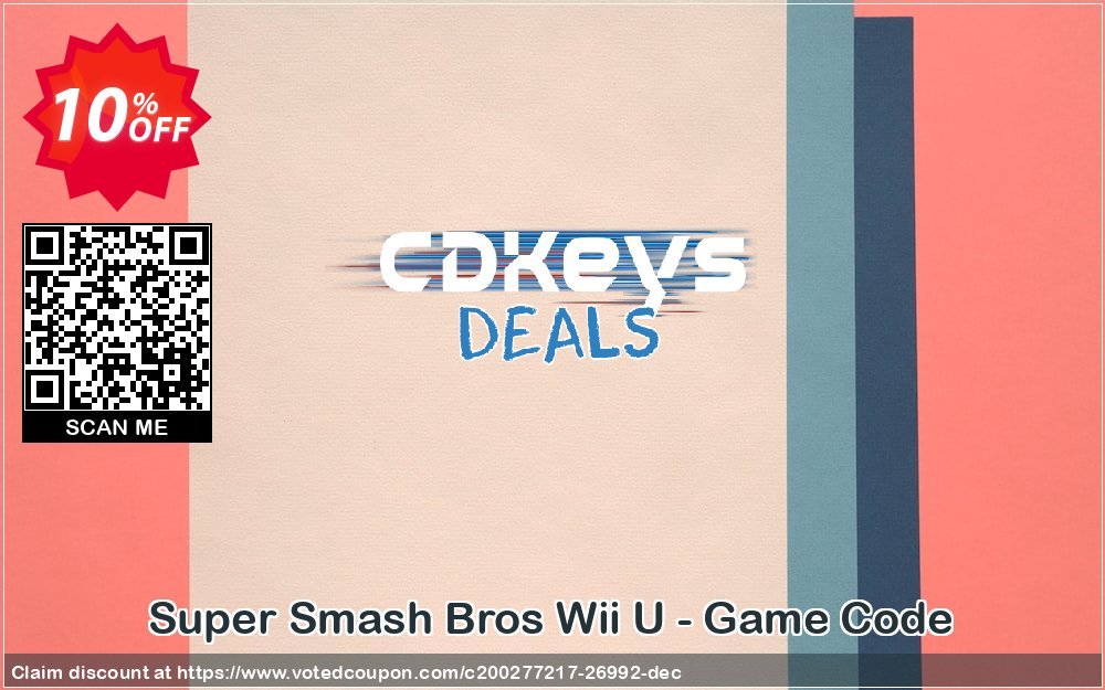 Super Smash Bros Wii U - Game Code