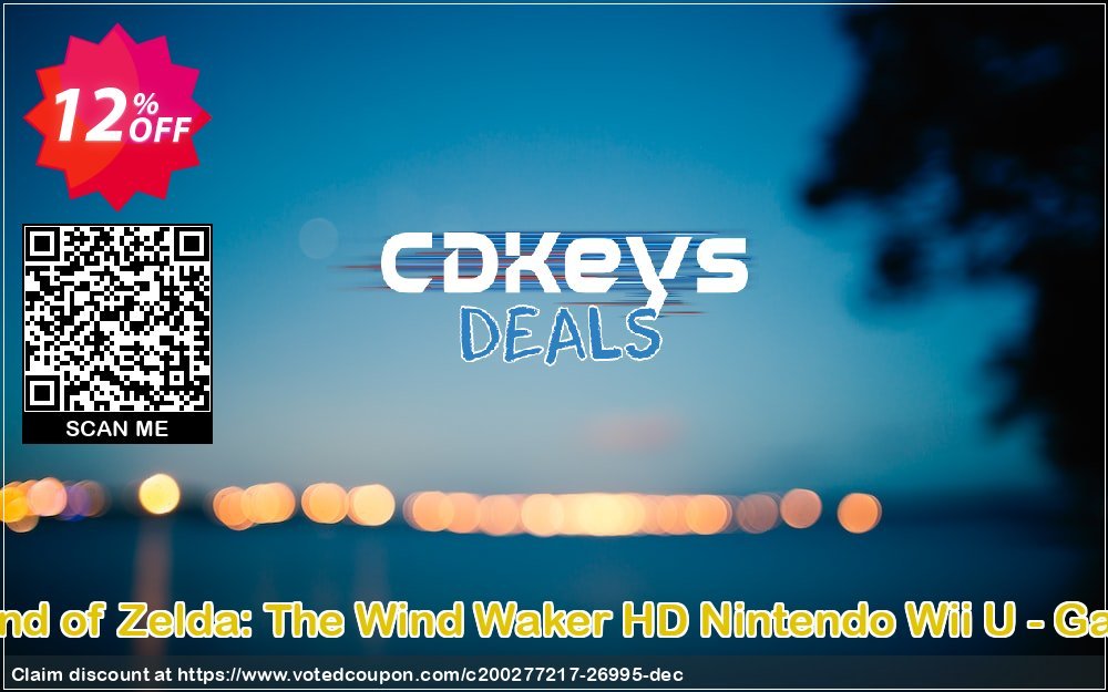 The Legend of Zelda: The Wind Waker HD Nintendo Wii U - Game Code Coupon Code Apr 2024, 12% OFF - VotedCoupon