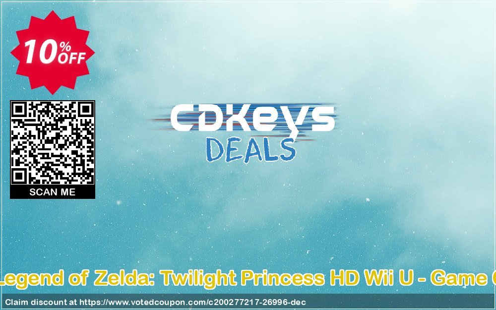 The Legend of Zelda: Twilight Princess HD Wii U - Game Code Coupon Code Apr 2024, 10% OFF - VotedCoupon