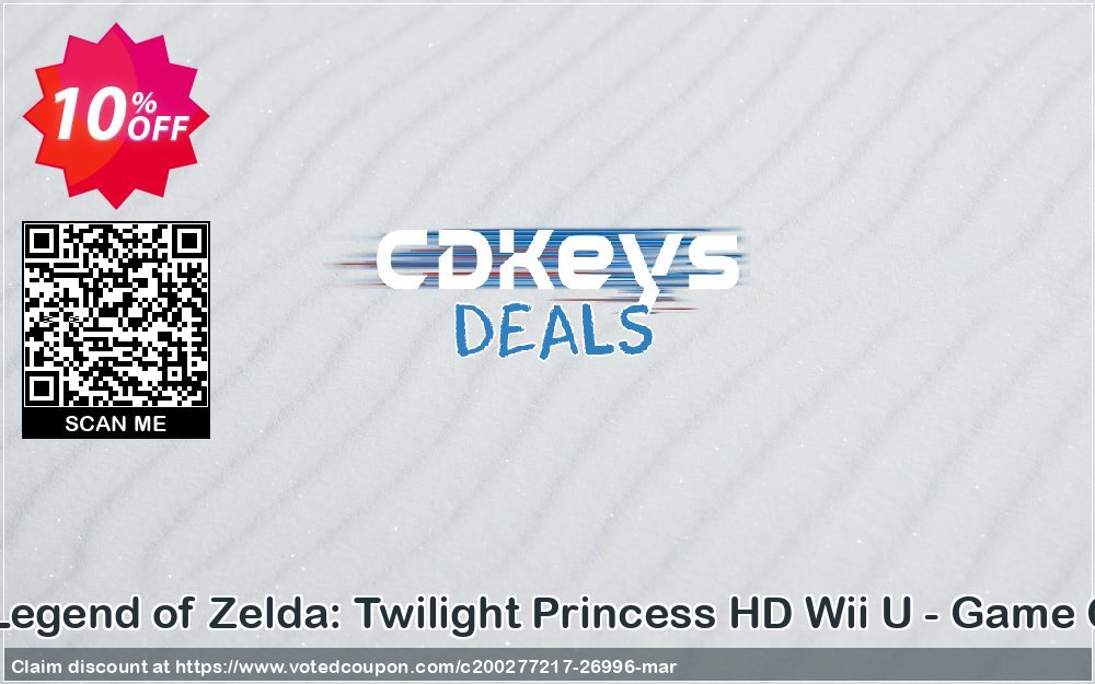 The Legend of Zelda: Twilight Princess HD Wii U - Game Code Coupon, discount The Legend of Zelda: Twilight Princess HD Wii U - Game Code Deal. Promotion: The Legend of Zelda: Twilight Princess HD Wii U - Game Code Exclusive Easter Sale offer 