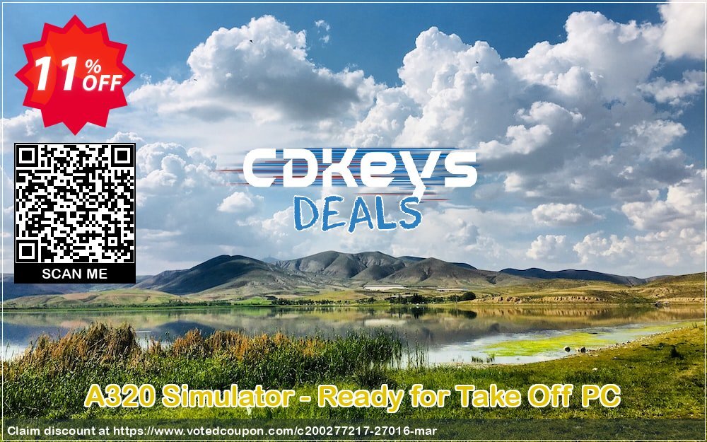 A320 Simulator - Ready for Take Off PC Coupon Code May 2024, 11% OFF - VotedCoupon